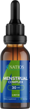 NATIOS Menstrual Complex, Bylinné kapky v MCT oleji, 30 ml